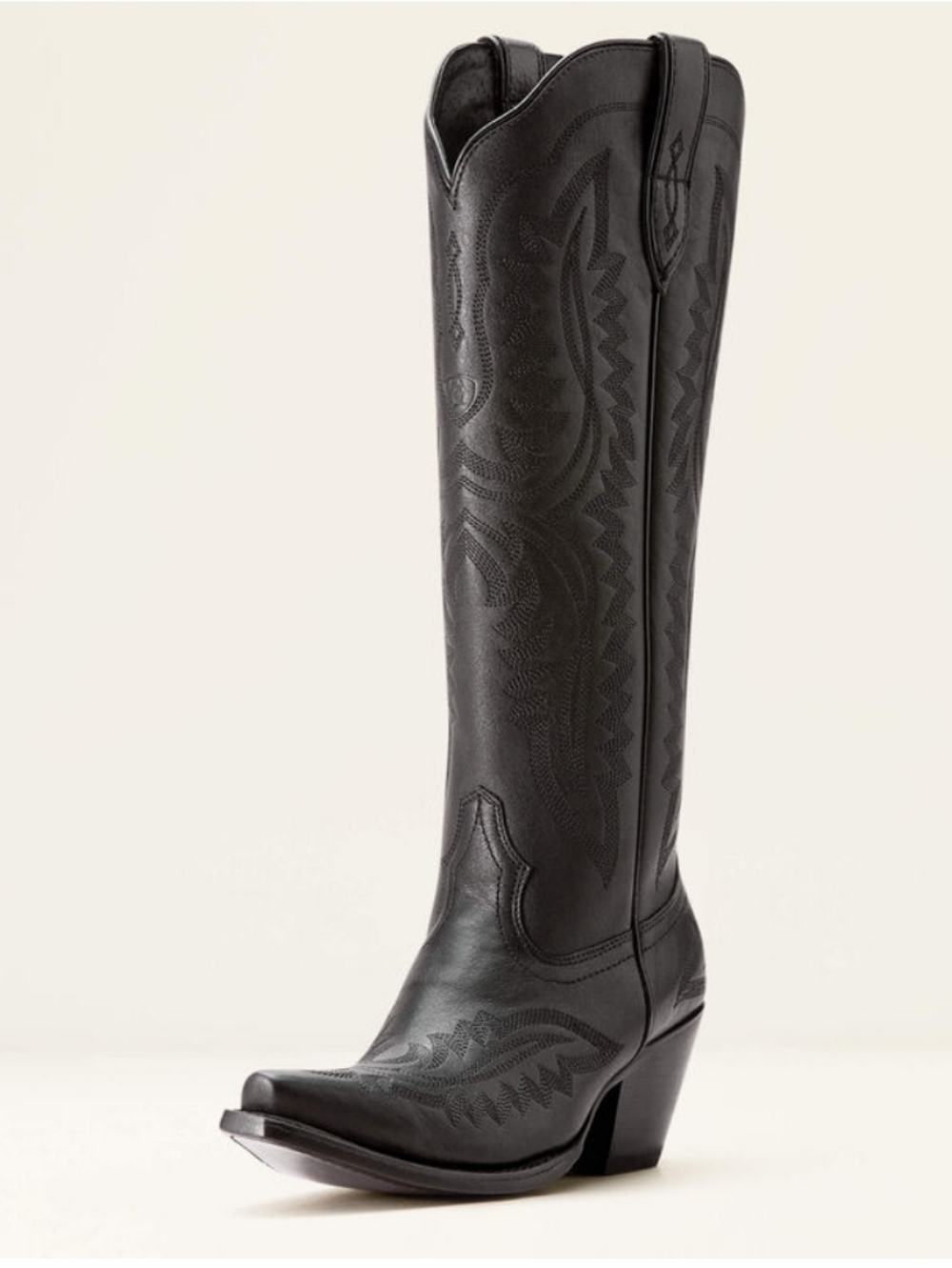 ARIAT OBSIDIAN CASSANOVA TALL HEALED COWBOY BOOTS SIZE 9.5 B NEW IN BOX